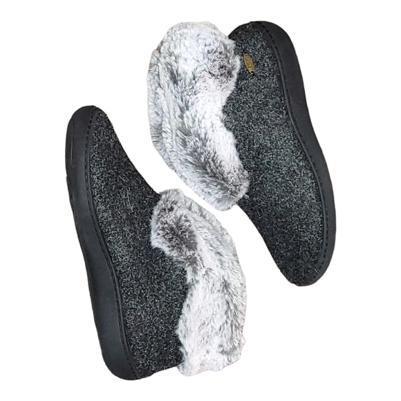 ULTRAIDEAS Women's Nora Plush Faux Fur Bootie Slipper with Memory Foam - Picture 13 of 15